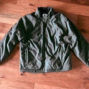 Roots Men's dark Gray Fleece-lined Windbreaker